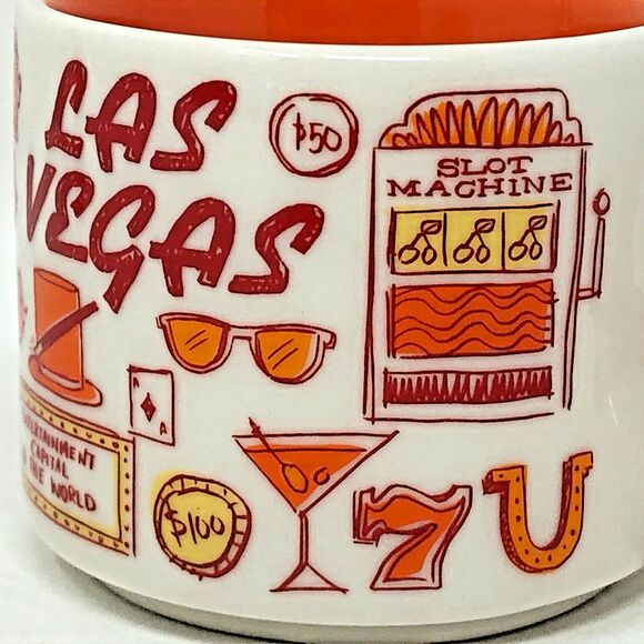 Starbucks Las Vegas Been There Series Mini Mug Ornament 2022 2 Fl Oz Collectible - Picture 6 of 9